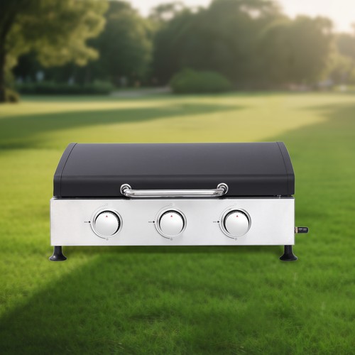 Burner gas bbq grill outdoor - 3,