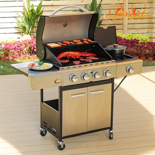 000 btu bbq grill - btu, stainless