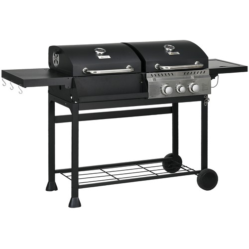 Outsunny dual fuel - fuel, grill