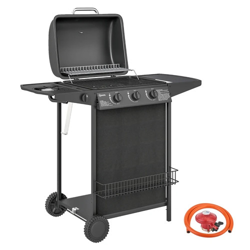 Burner gas barbecue grill - 4,