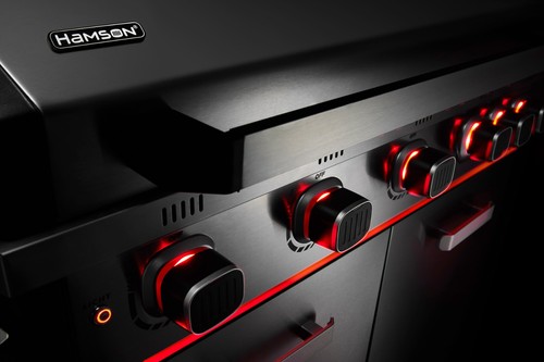 Burner gas bbq grill side - burner,