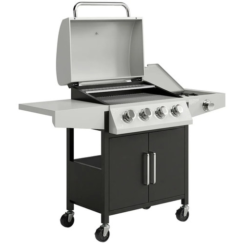 Burner gas bbq grill - 4,