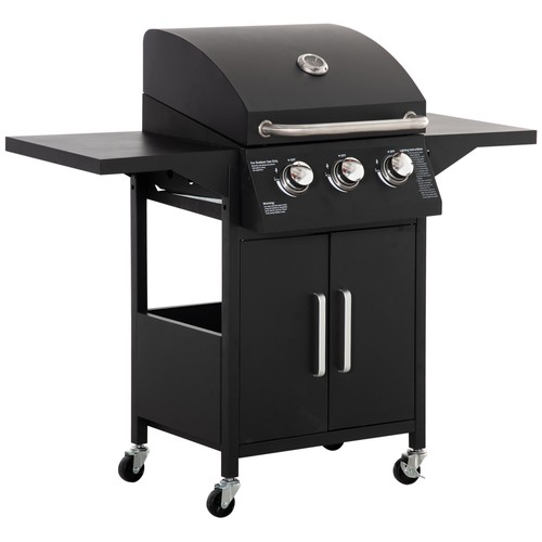 Outsunny burner gas bbq - 3,