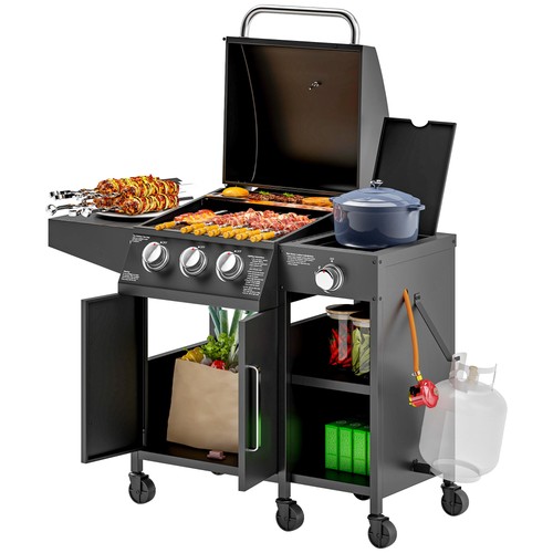 Outsunny gas barbecue - outsunny,