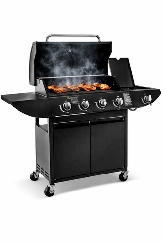 Campfire gas burner grill - 4+1,