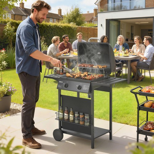 Gas burner barbecue - barbecue, 2