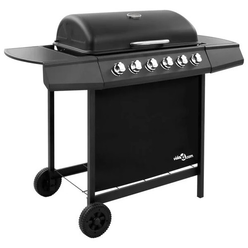 Gas bbq grill with burners - gas, 6