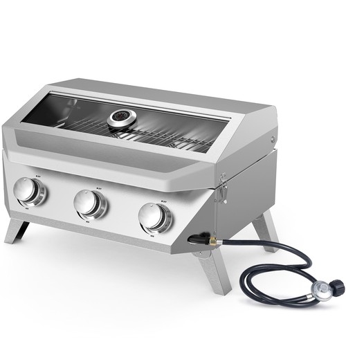 Burner propane grill - 3,
