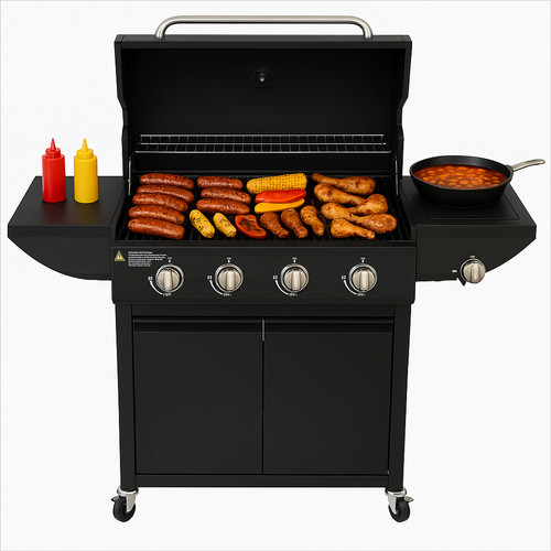 Gas bbq grill 1 - bbq,