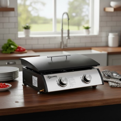 Gas plancha barbecue - grill, 2