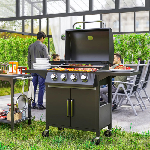 4burner gas bbq grill outdoor - 4burner,