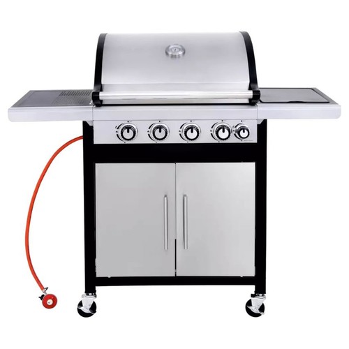 Home deluxe burner gas bbq - gas,