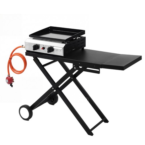 Foldable gas bbq with - gas,