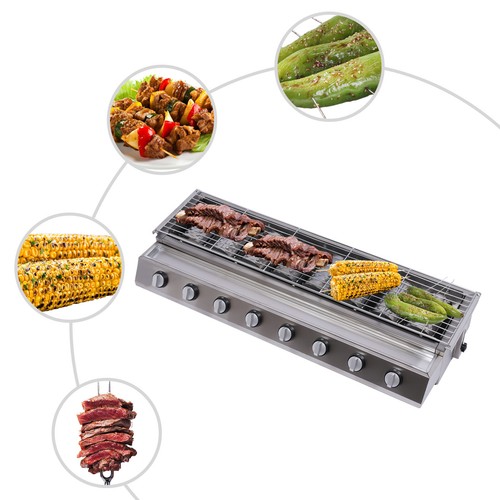 Lpg barbecue grill - grill, burner