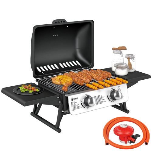 Outsunny portable tabletop gas - tabletop,
