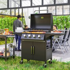 Outdoor 4 Burner Gas Grill