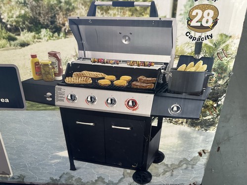 Uniflame burner with sear - uniflame, 4-burner