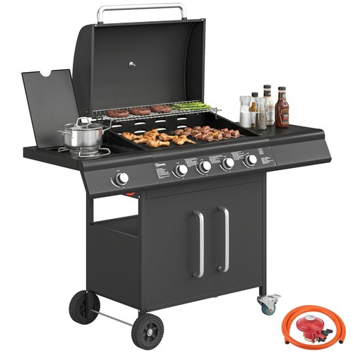 Outsunny burner gas bbq grill - burner,