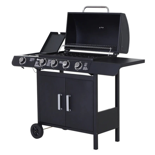 Gas bbq grill 1 stainless - gas, +