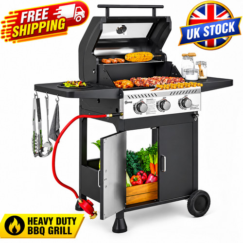 Burner gas bbq grill - bbq,