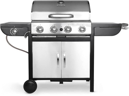 Gas bbq grill - gas, stainless
