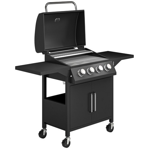 Burner gas bbq grill outdoor - gas,
