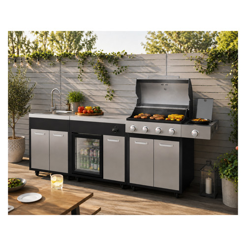 Boss grill outdoor kitchen - kitchen, 4
