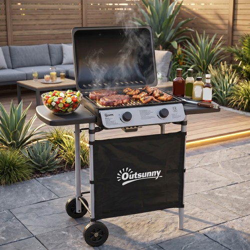 Burner gas bbq trolley - burner,