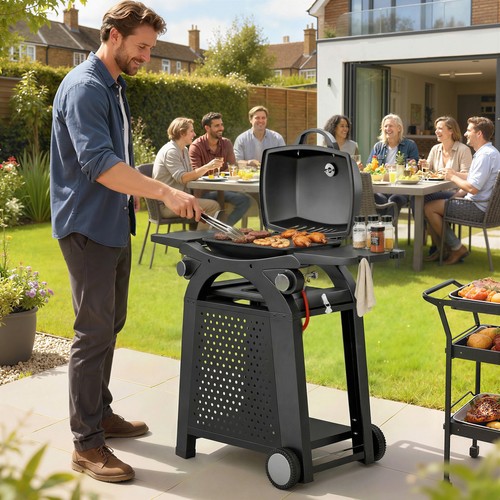 Burner gas grill - with, 2